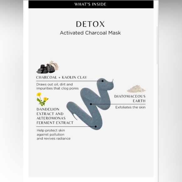 NEW & SEALED COSMEDIX Detox Activated Charcoal Mask 🧖🏻‍♀️ - Picture 3 of 4
